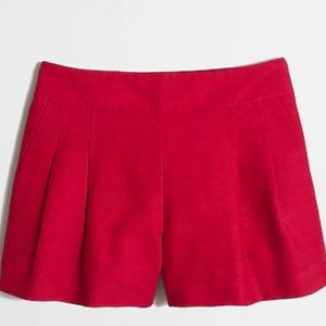 Red Jcrew Shorts size 2